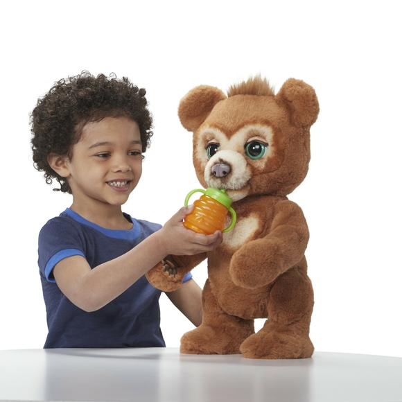 FurReal Cubby, the Curious Bear Interactive Plush Toy NOT NEW - Picture 1 of 8